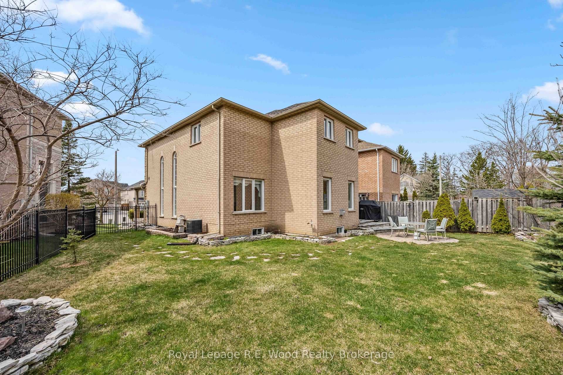 Large rear yard