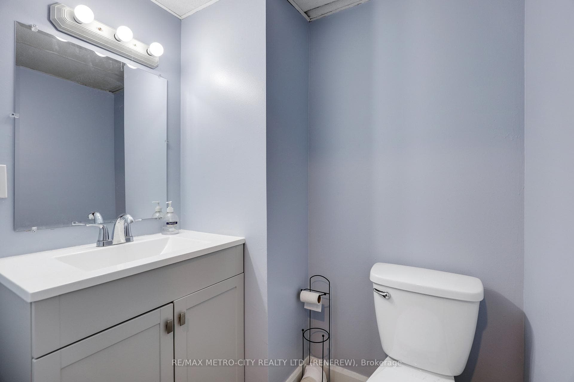 Basement 2pc bath