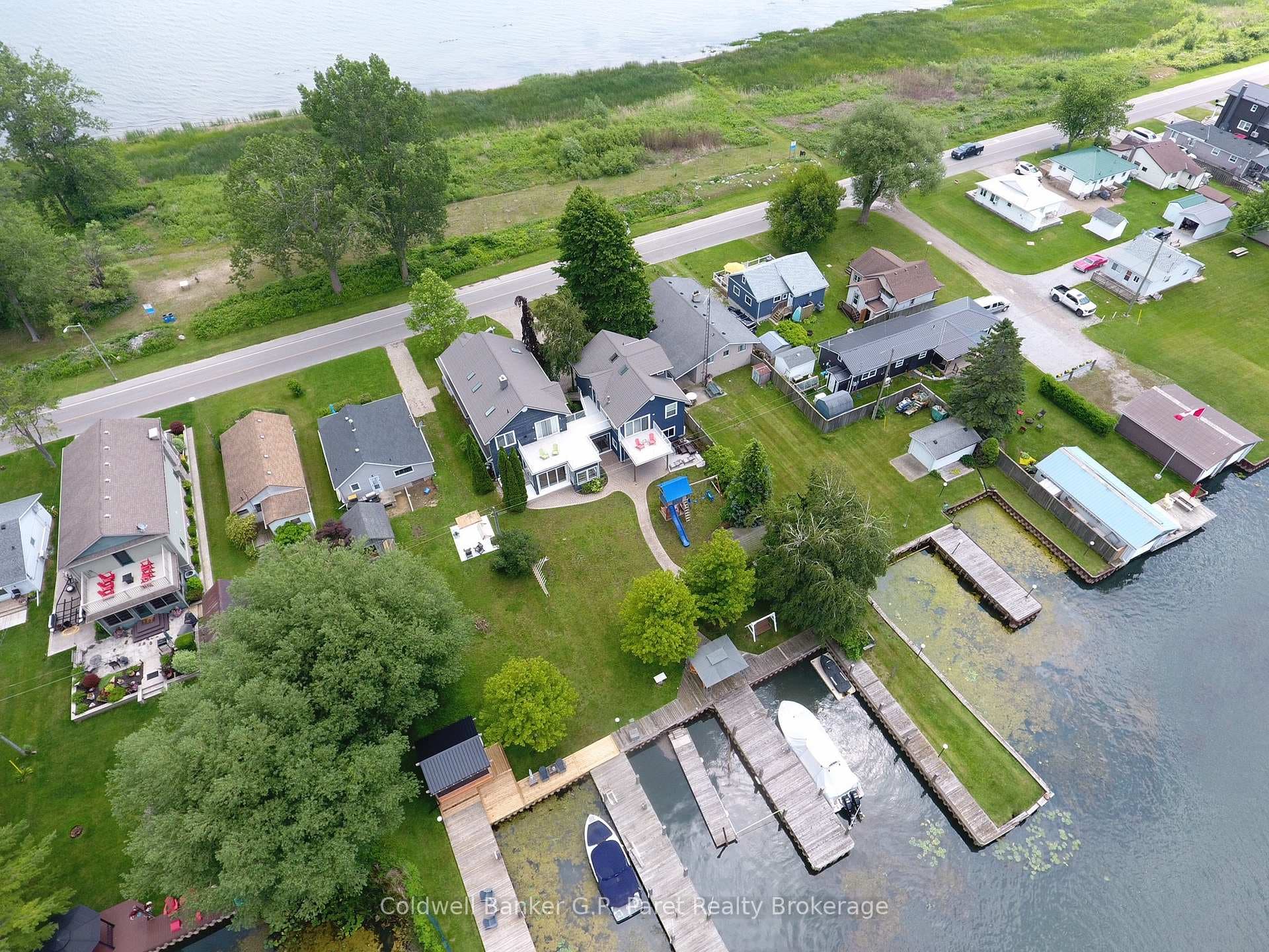 Aerial view.