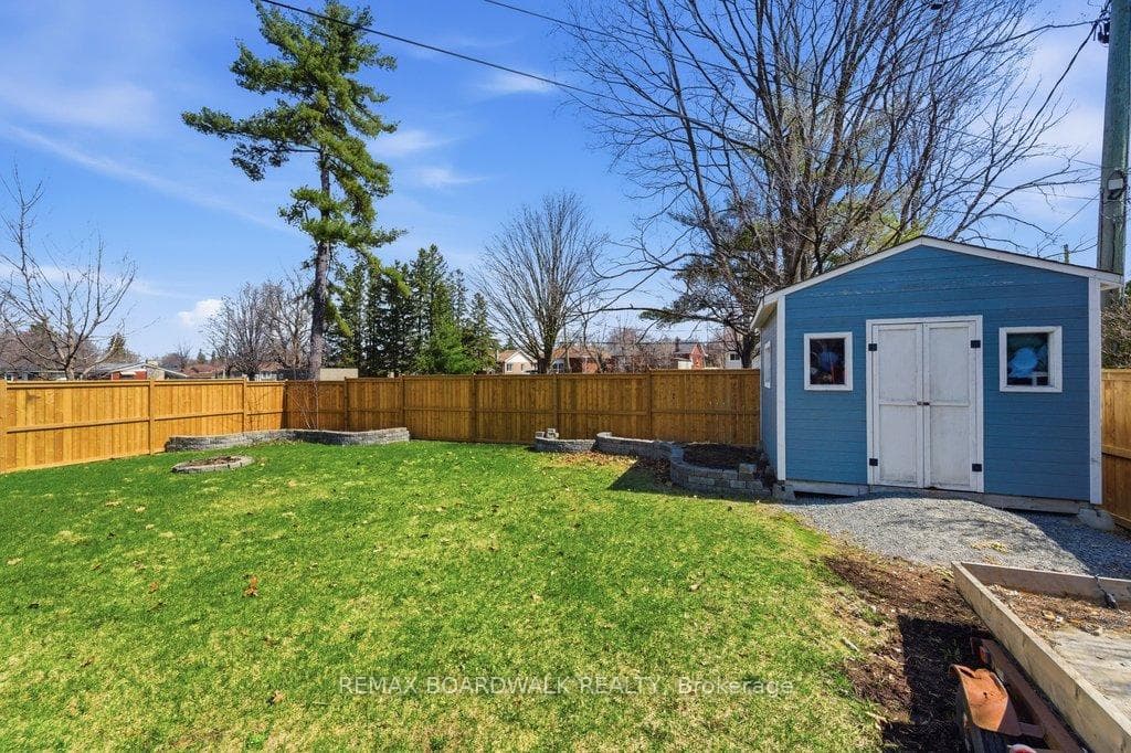 Shed for storage
