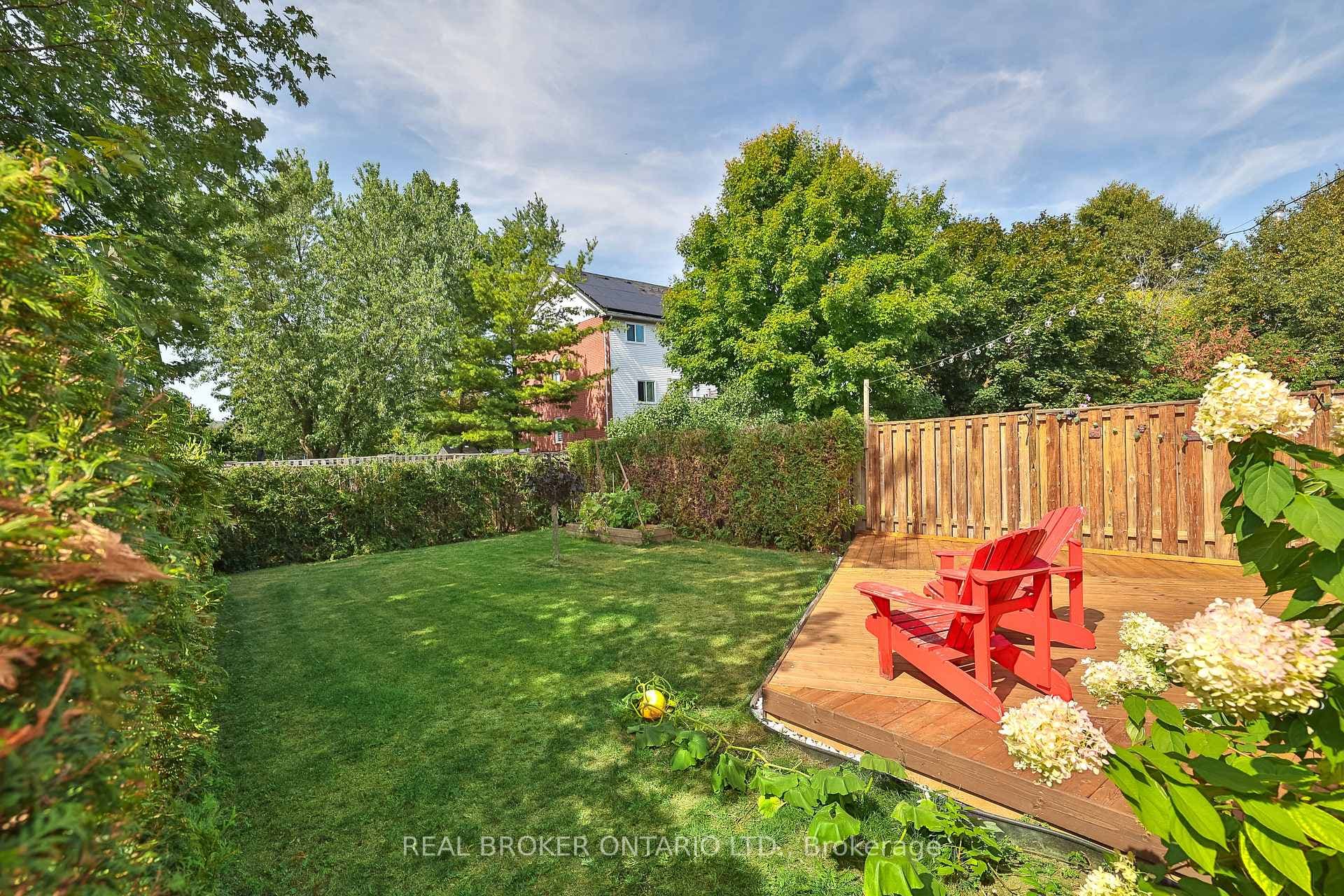Backyard Garden & Deck
