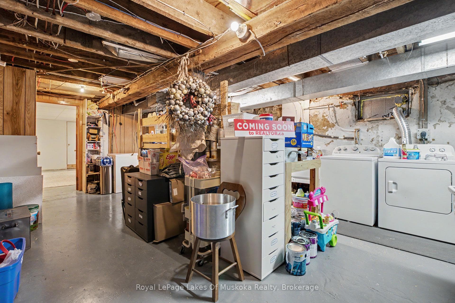 Basement, Unfinished Portion