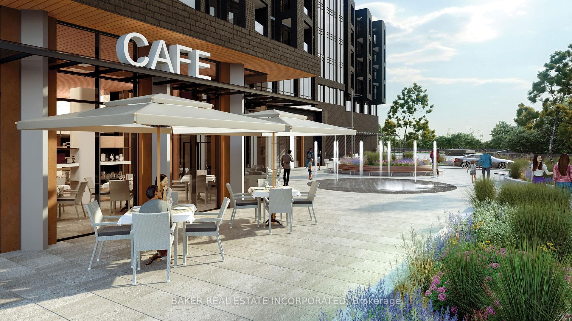Duo Condo - Courtyard