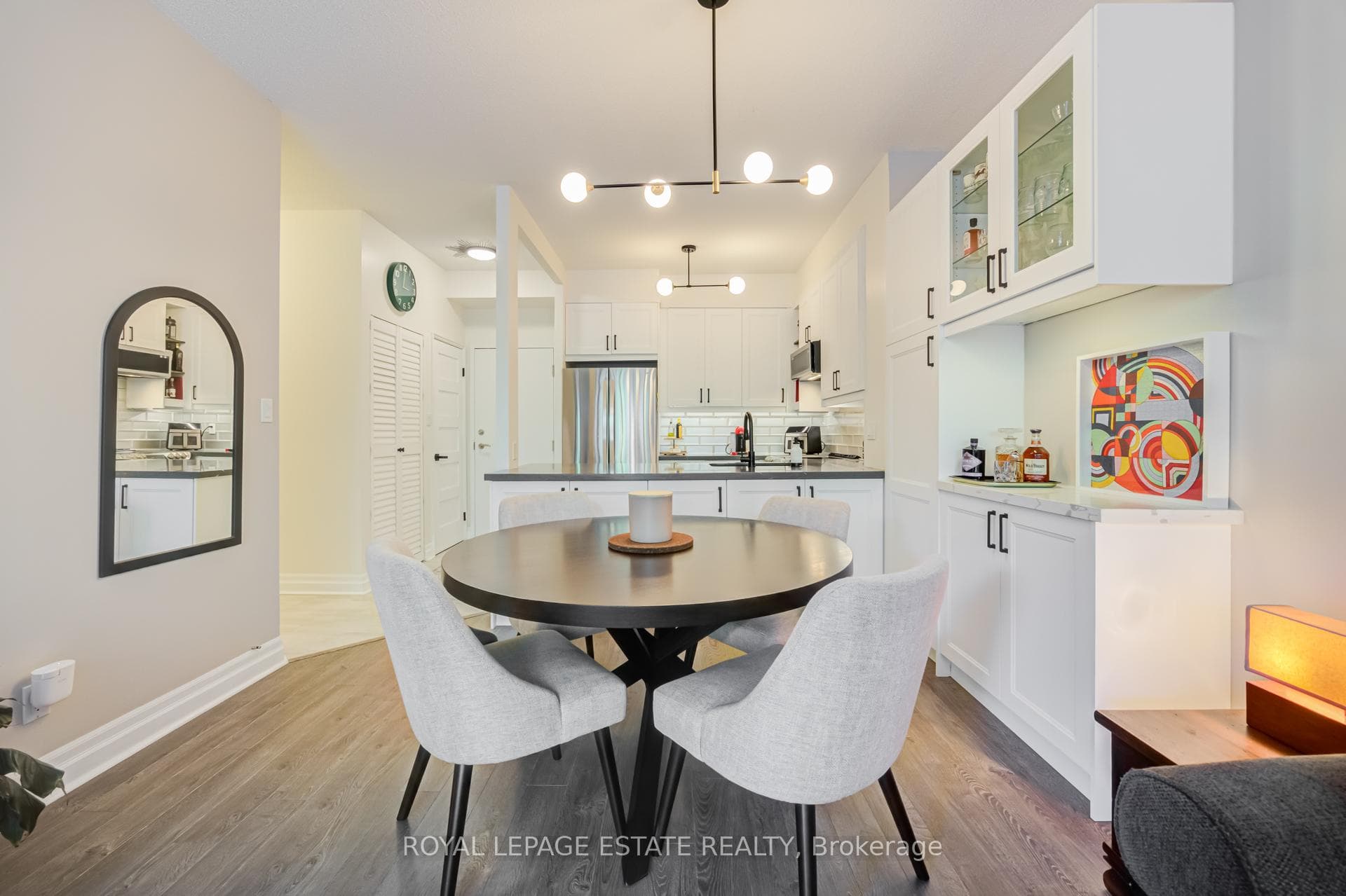 Dining Room Overlooking Kitchen