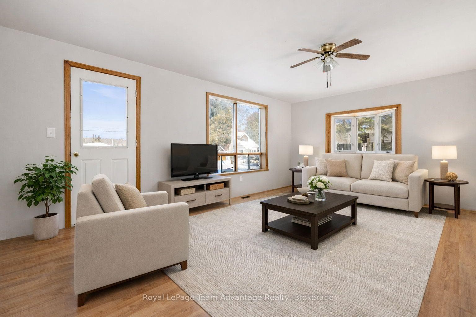 Living Room - Virtually Staged
