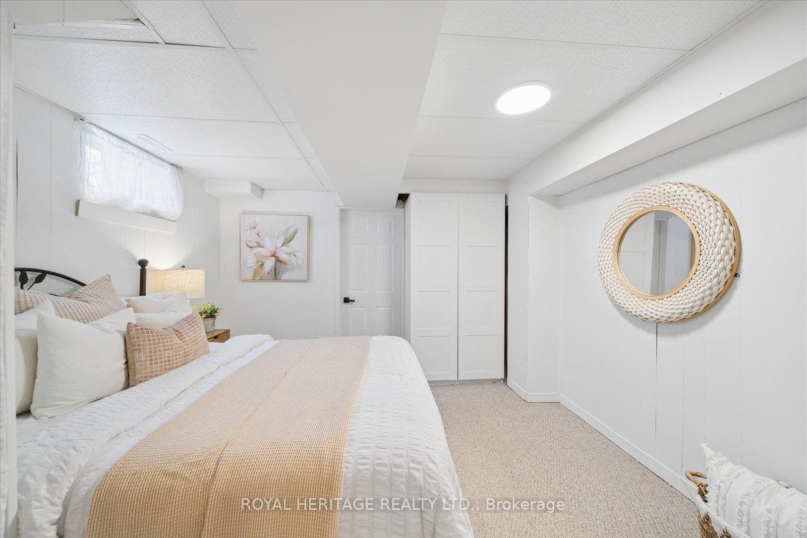 4 Bedroom with built-in Armoire & separate closet