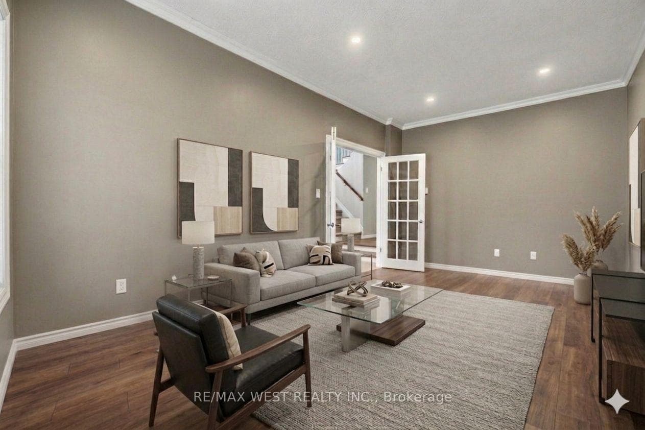 Virtually Staged Living Room