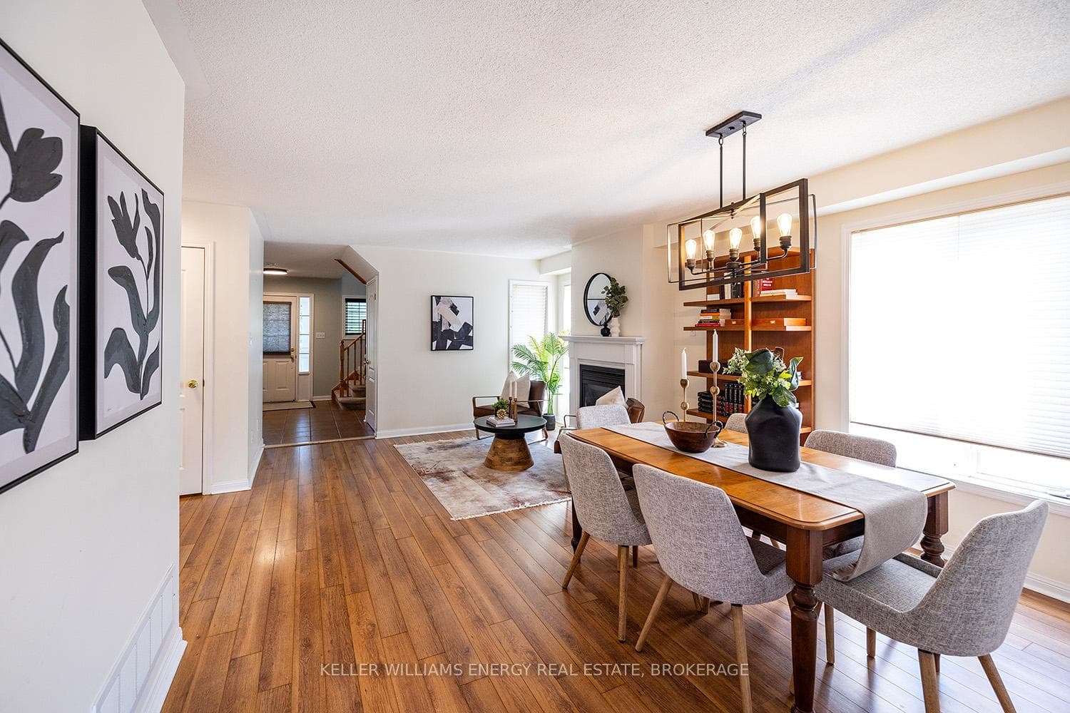 Combined living room & dining room