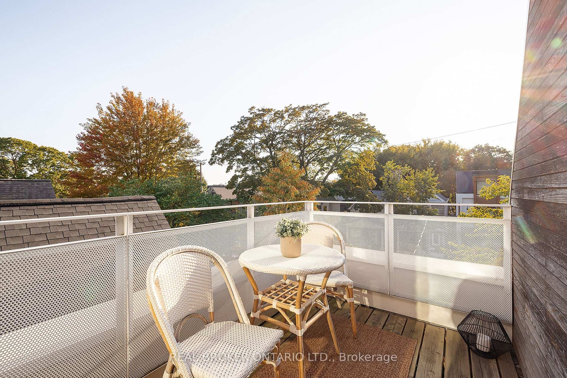Third floor balcony