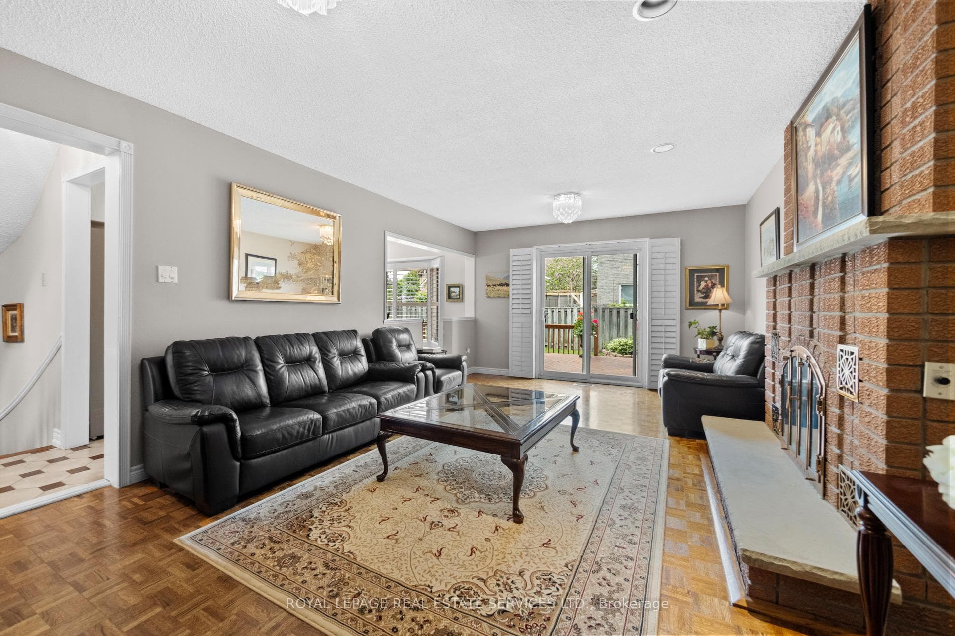 Family Room Facing Walkout to Backyard