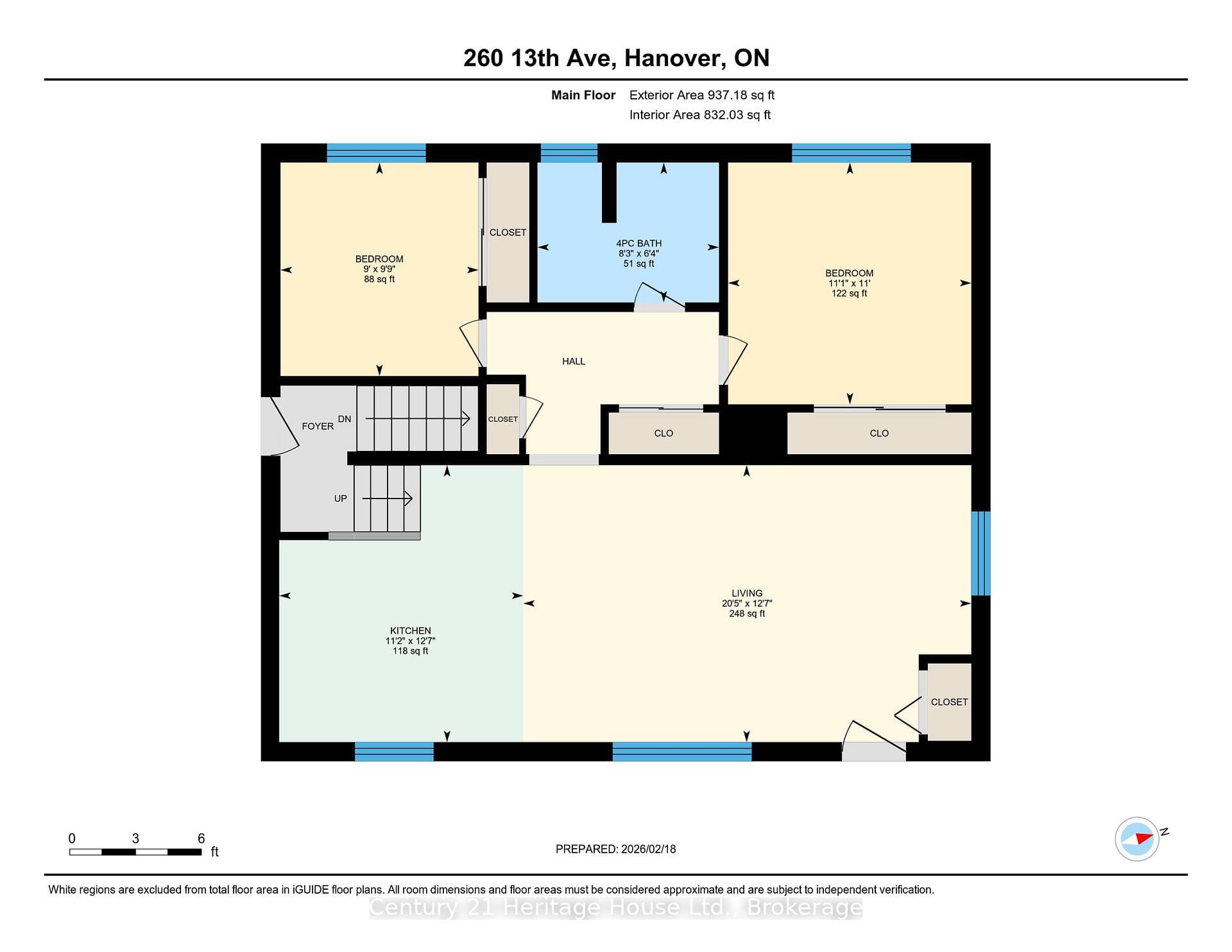 iGuide main floor plan