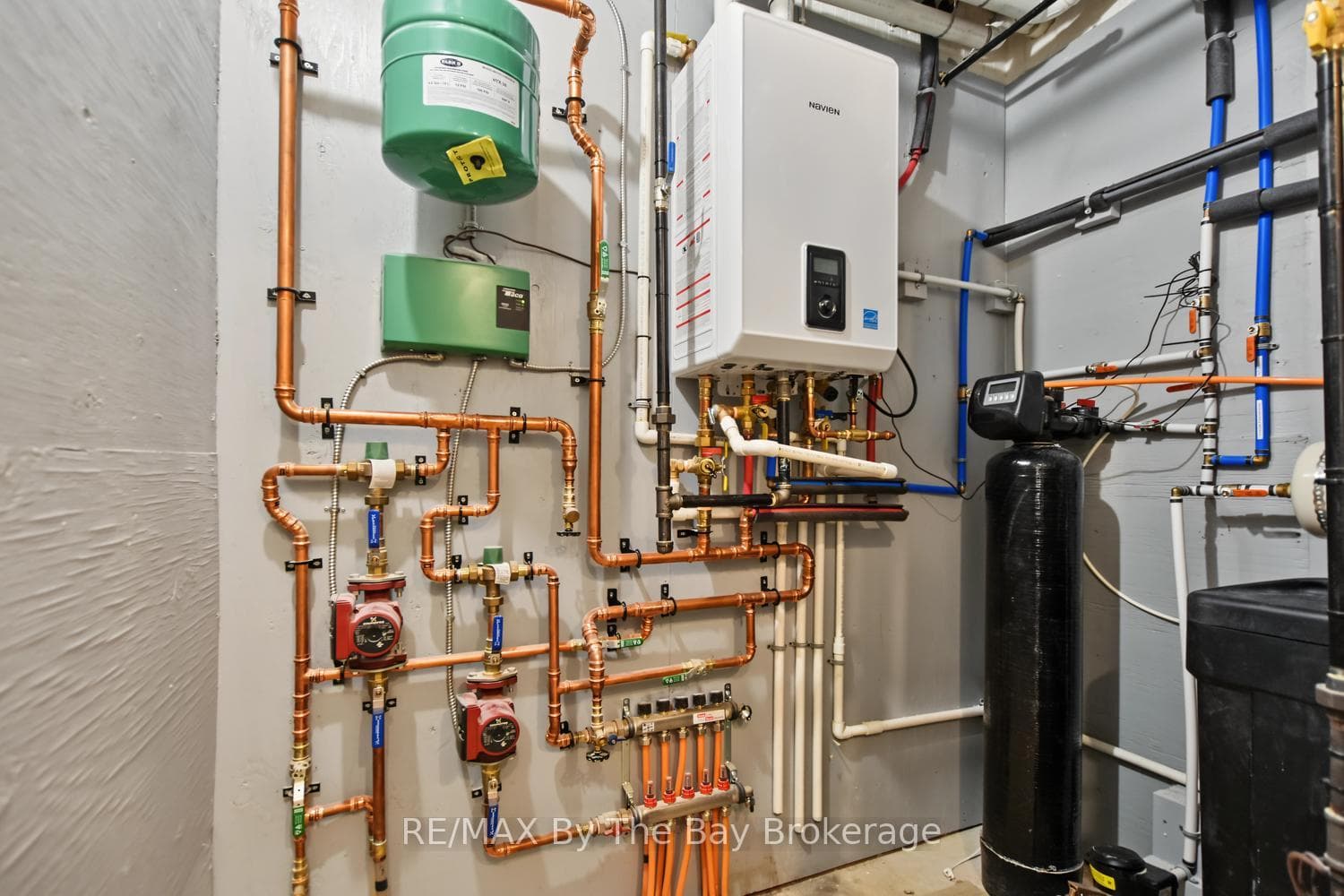 On Demand hot water and in-floor heating