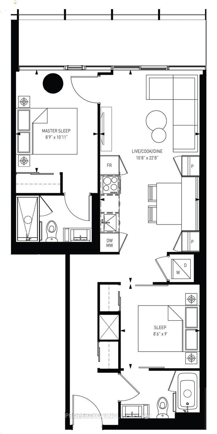 55 Charles Street Unit 804 photo 32