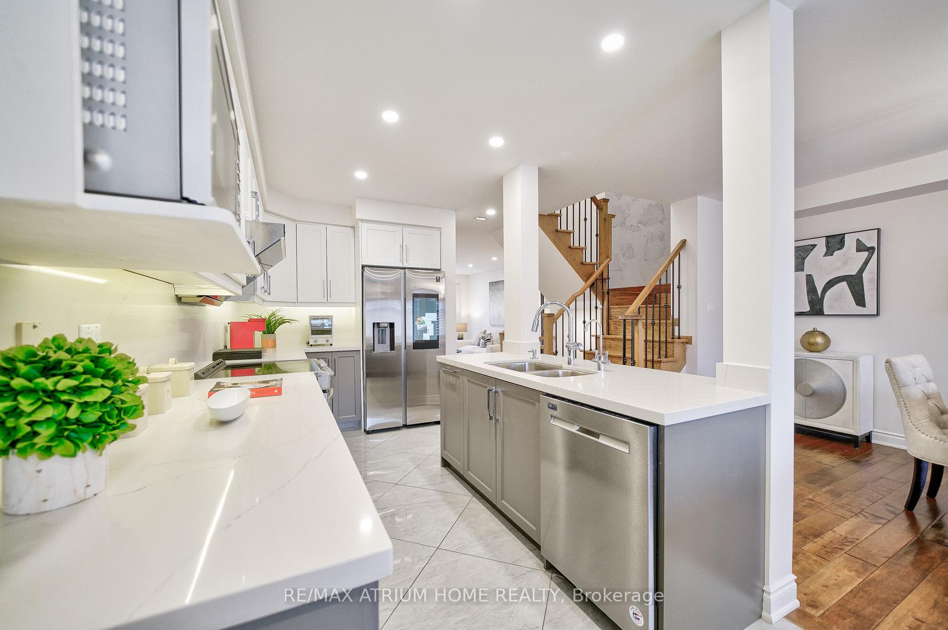 Fully Renovated Kitchen With Newer Appliances