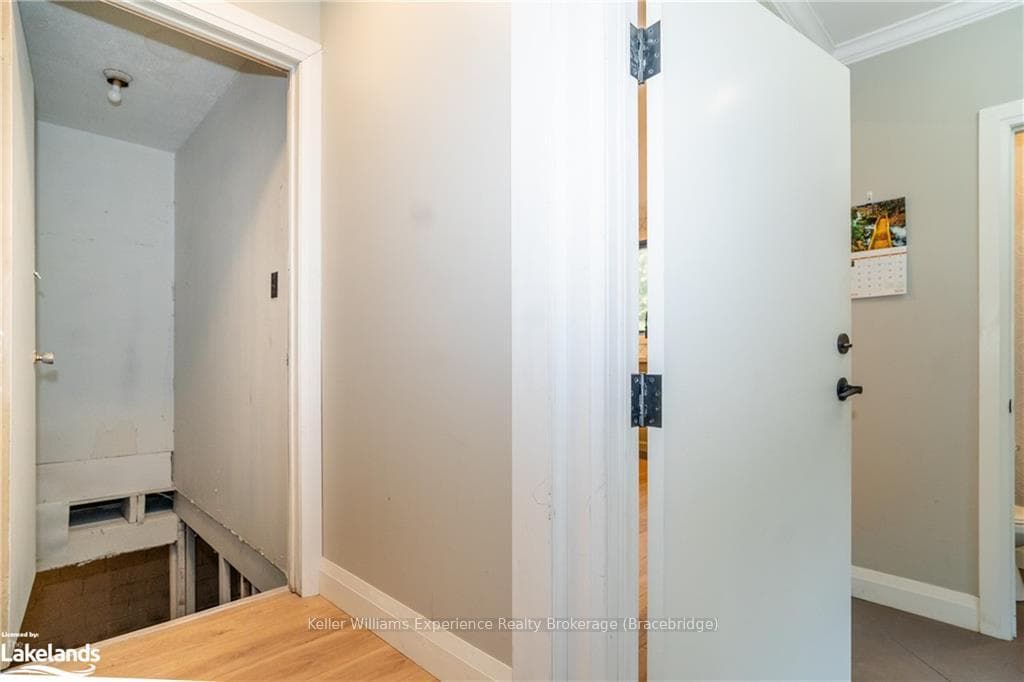 to basement