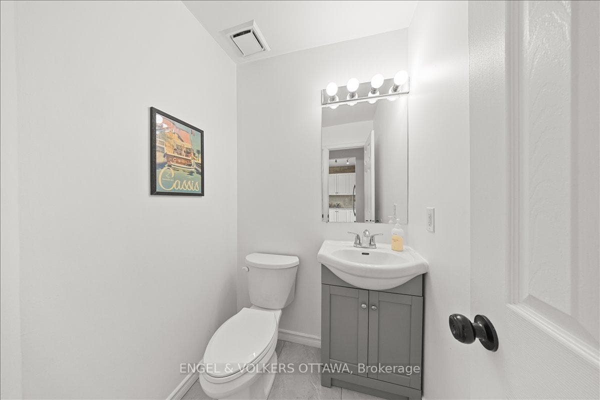 Main floor powder room