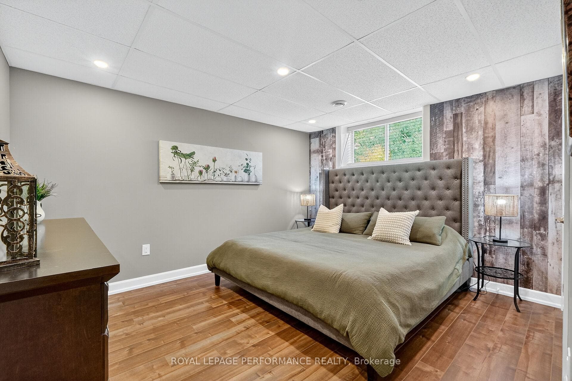 Spacious Den on the Lower Level