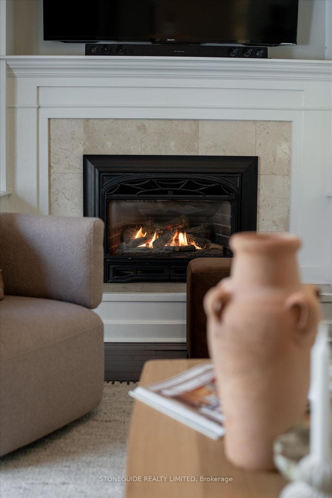 Natural Gas Fireplace
