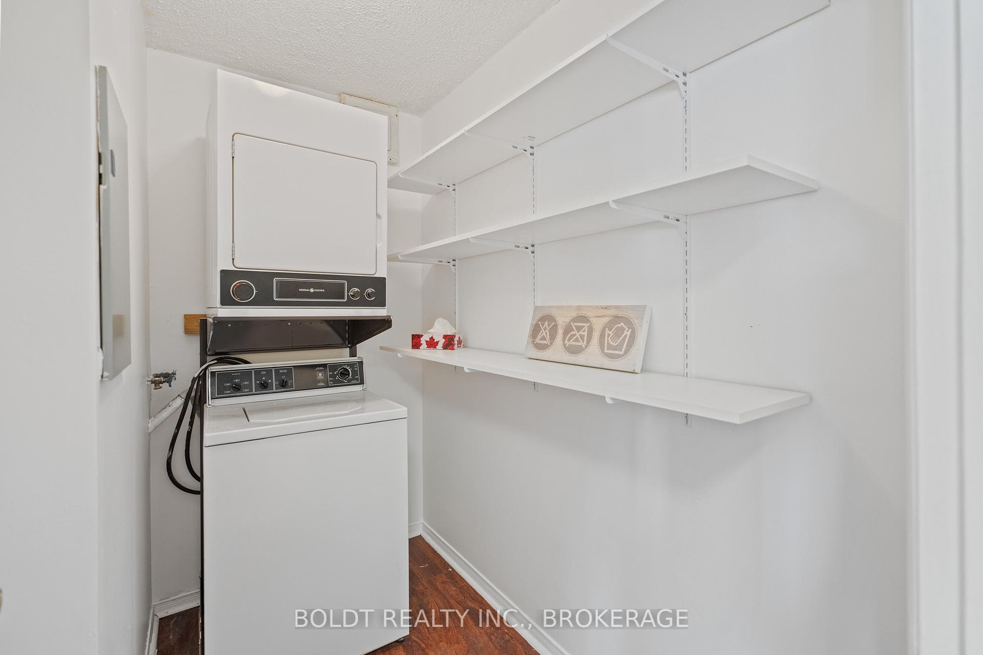 Insuite laundry room