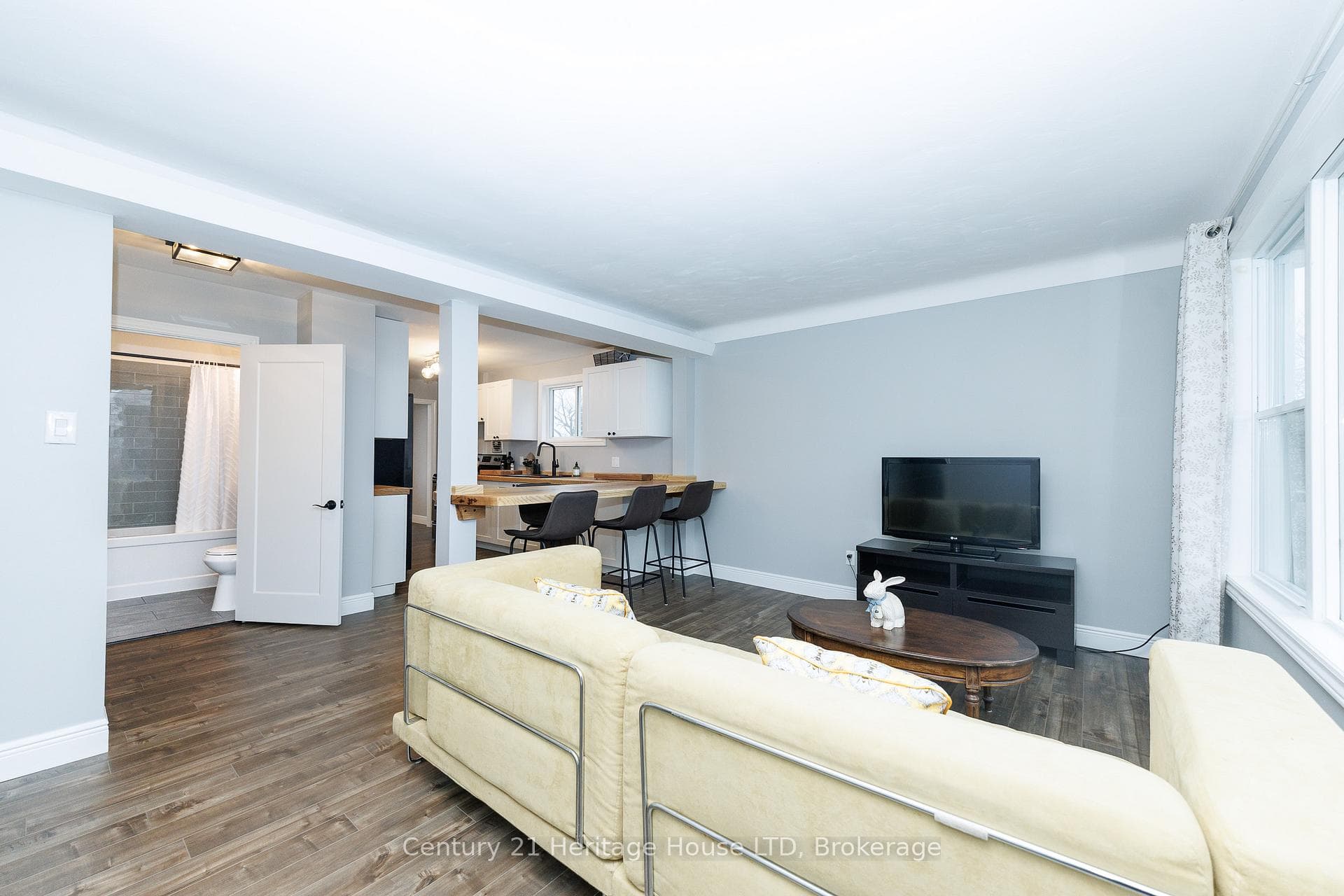 main floor open concept