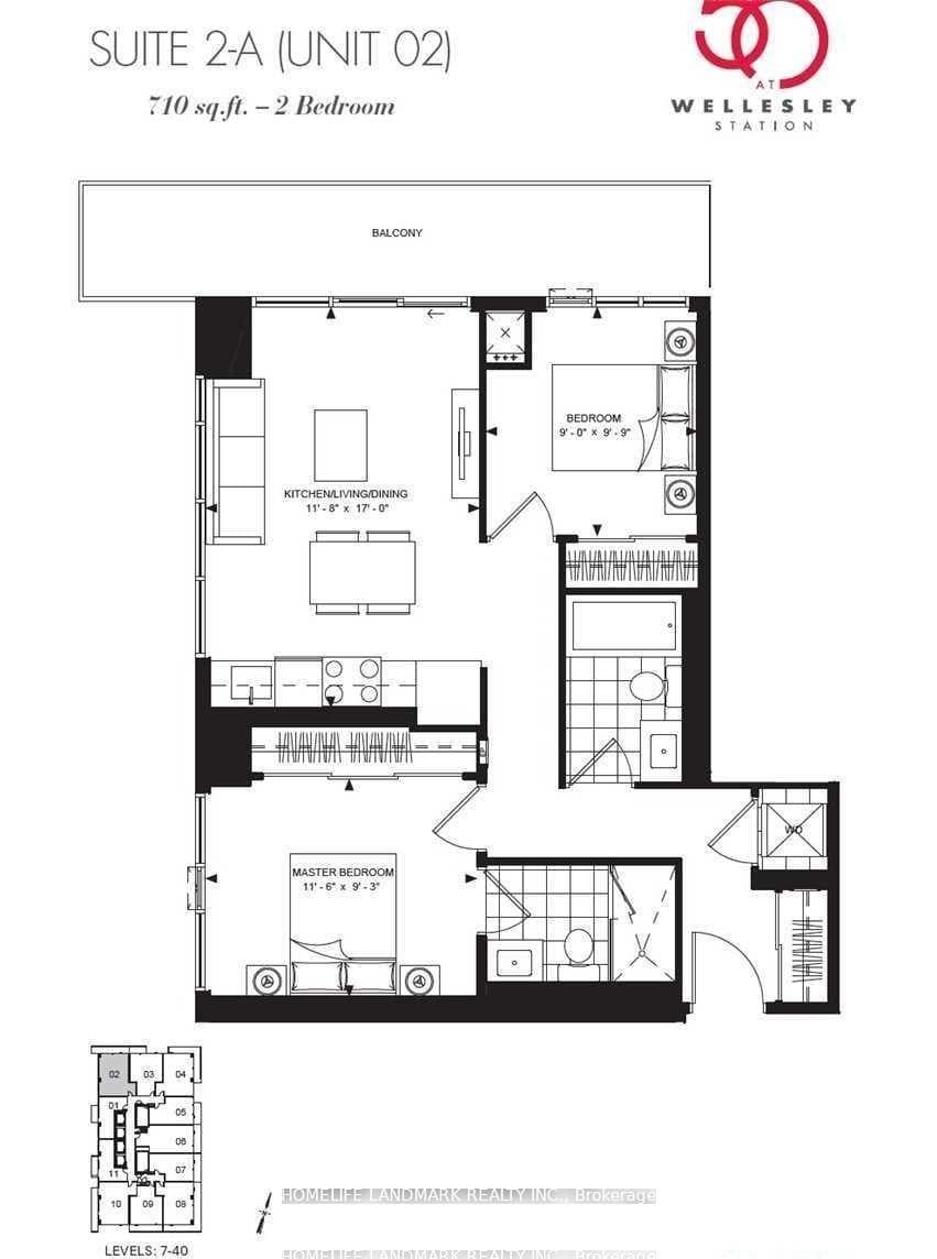 50 Wellesley Street Unit 1702 photo 2