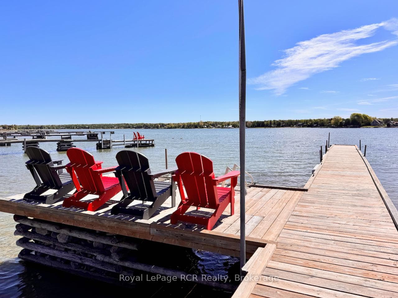 Including a 145ft permanent dock system.
