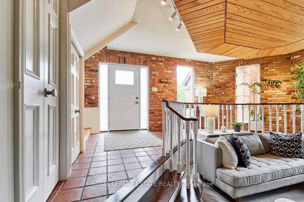 Generous foyer