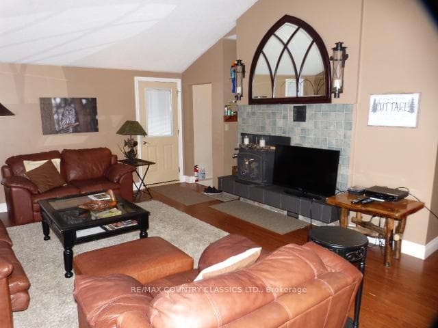Cozy Livingroom with Wood Stove