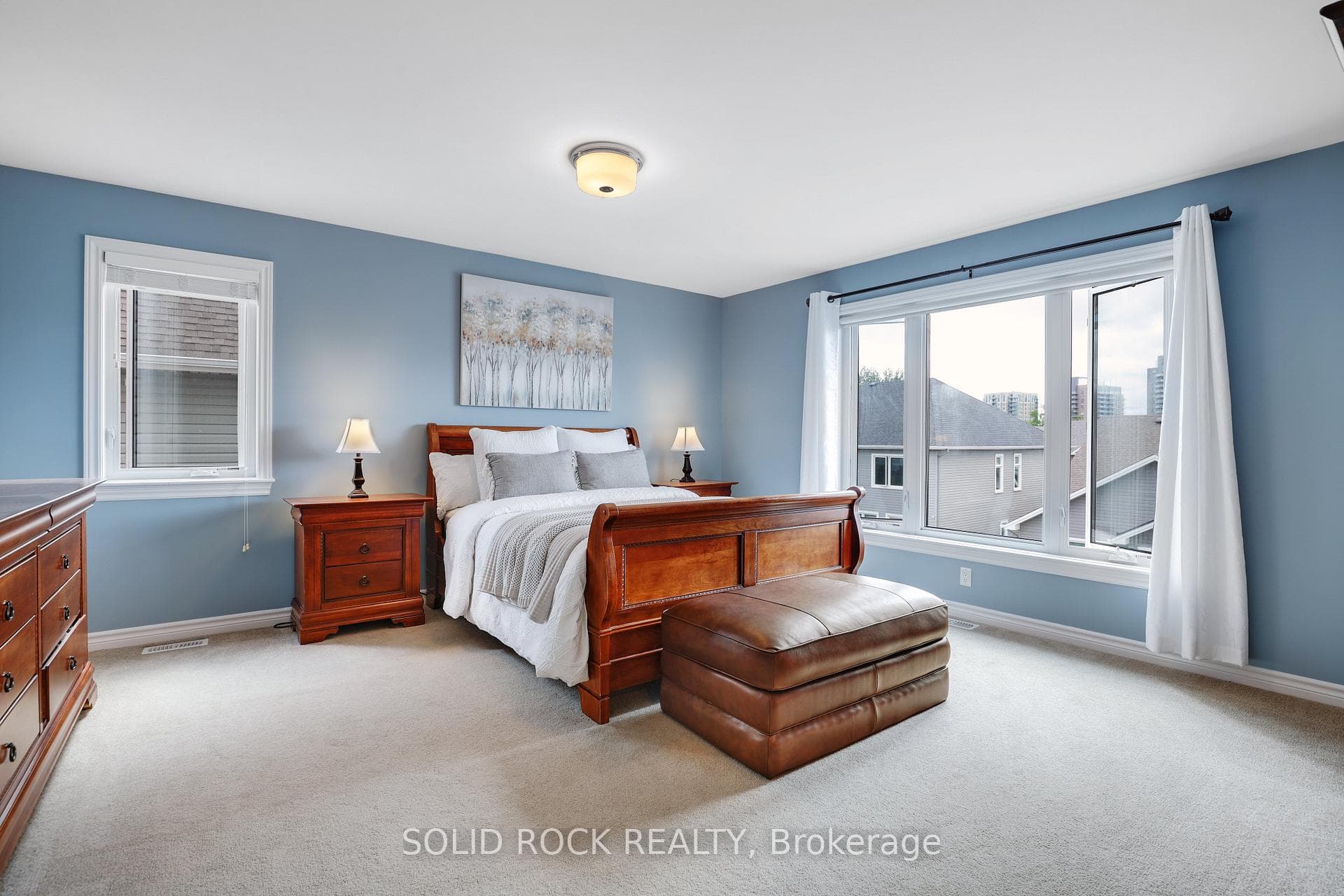 Large primary bedroom