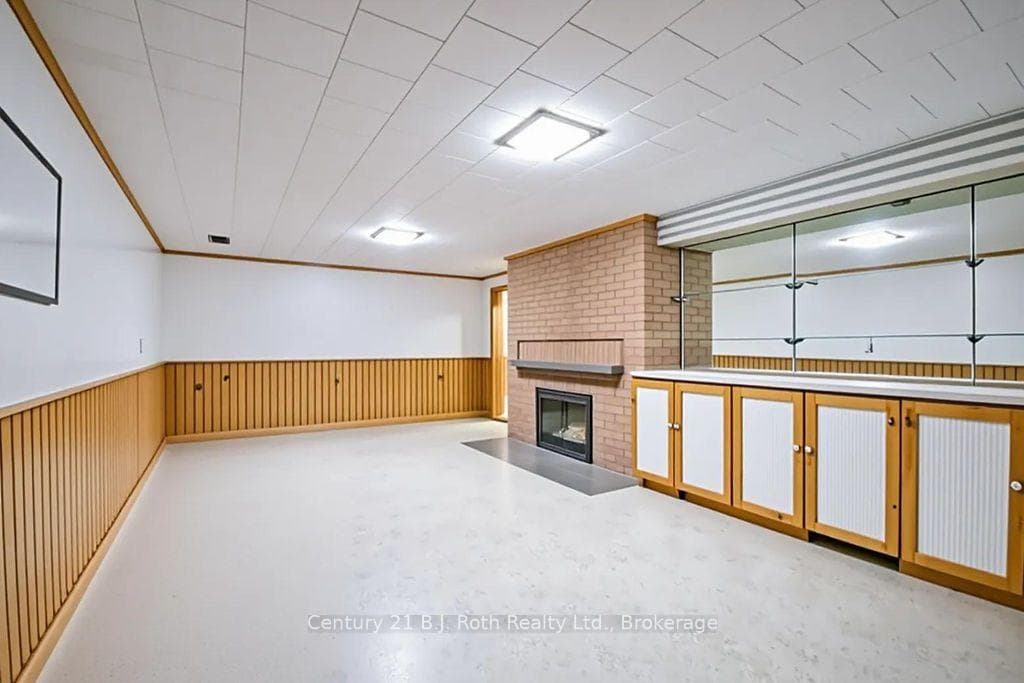Virtual Depiction of Unfurnished Basement Fam Rm