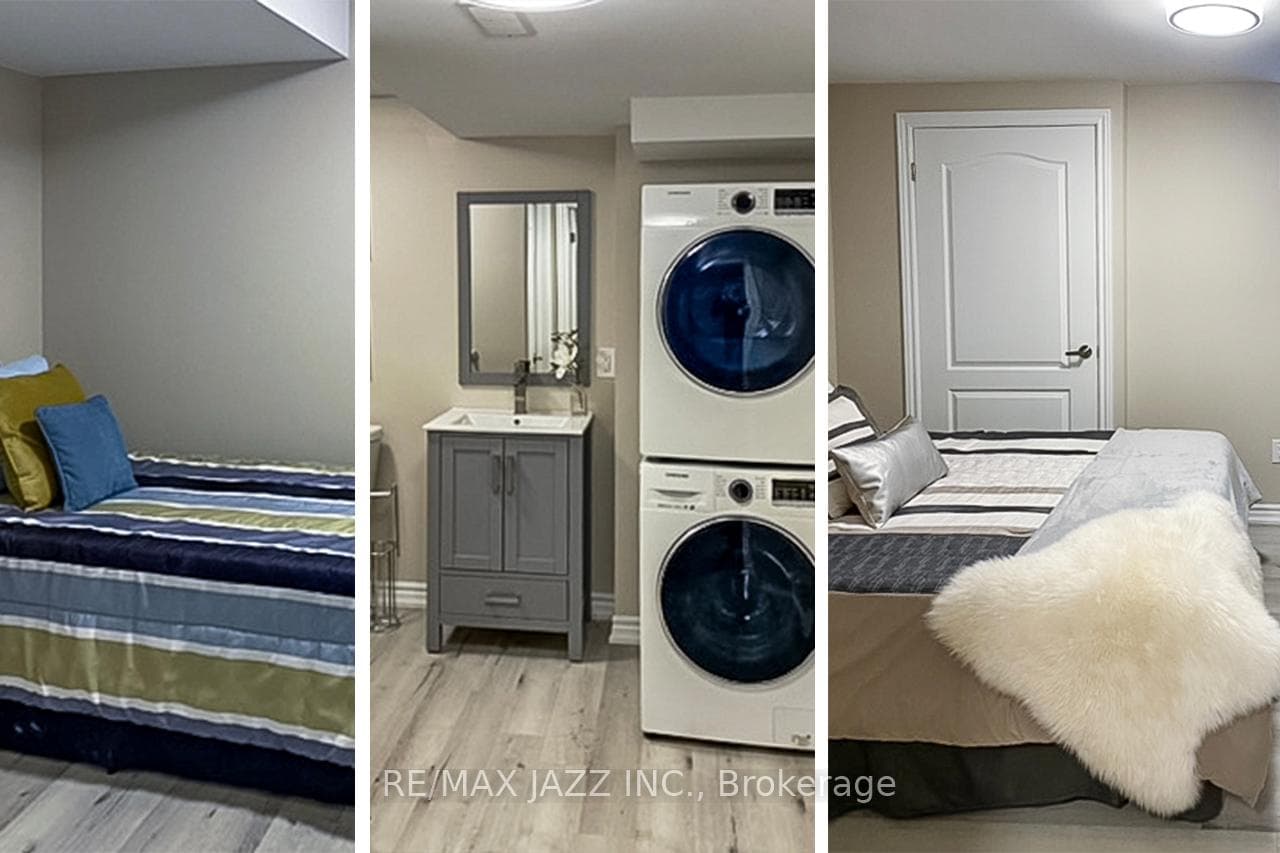 Basement unit ensuite laundry, 2 bedrooms