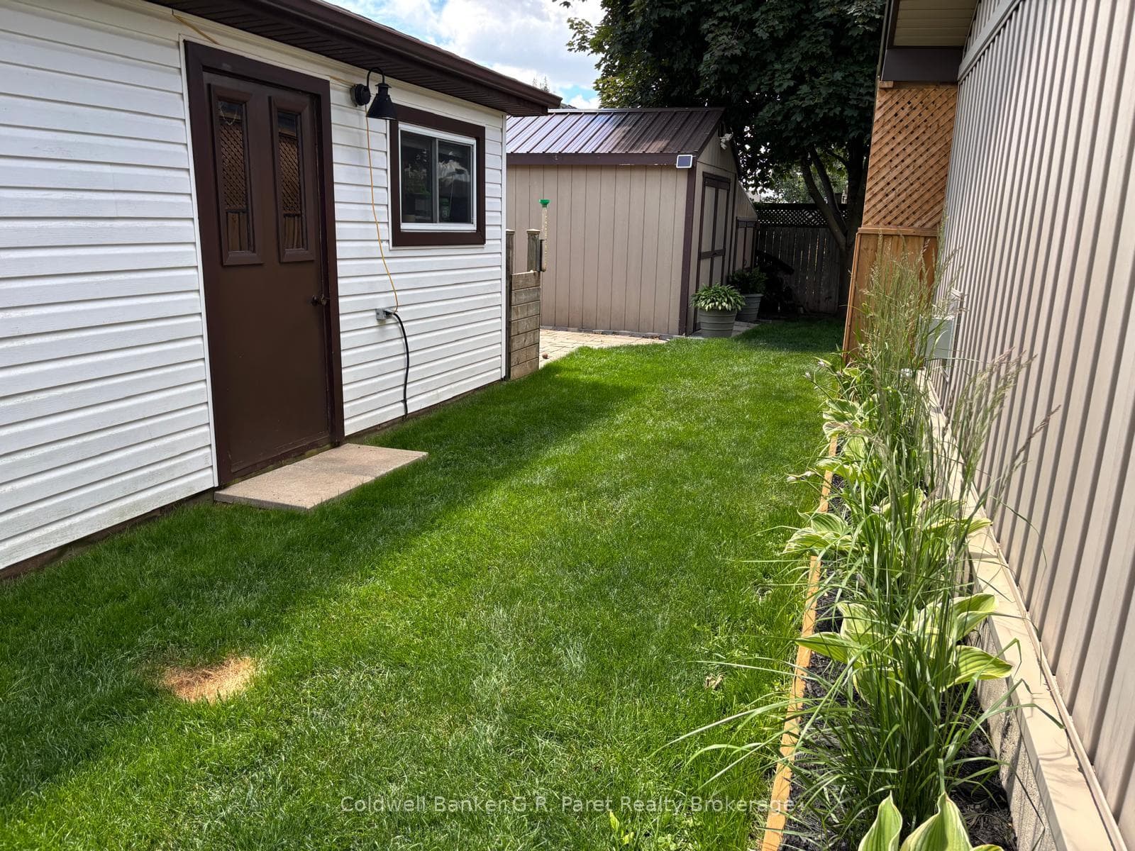 Alternate View of Side Yard