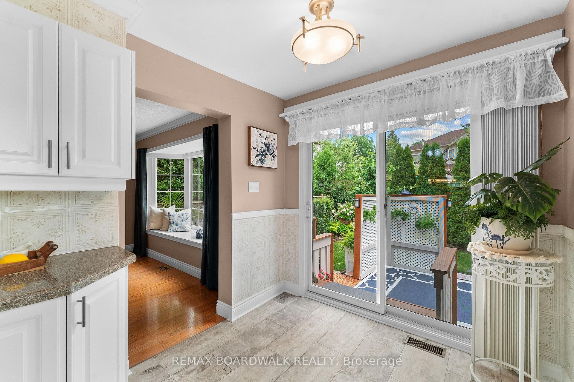 Eat in kitchen or add a pantry