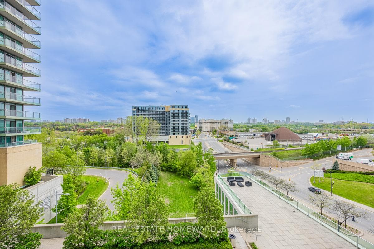 Clear East Views from Balcony