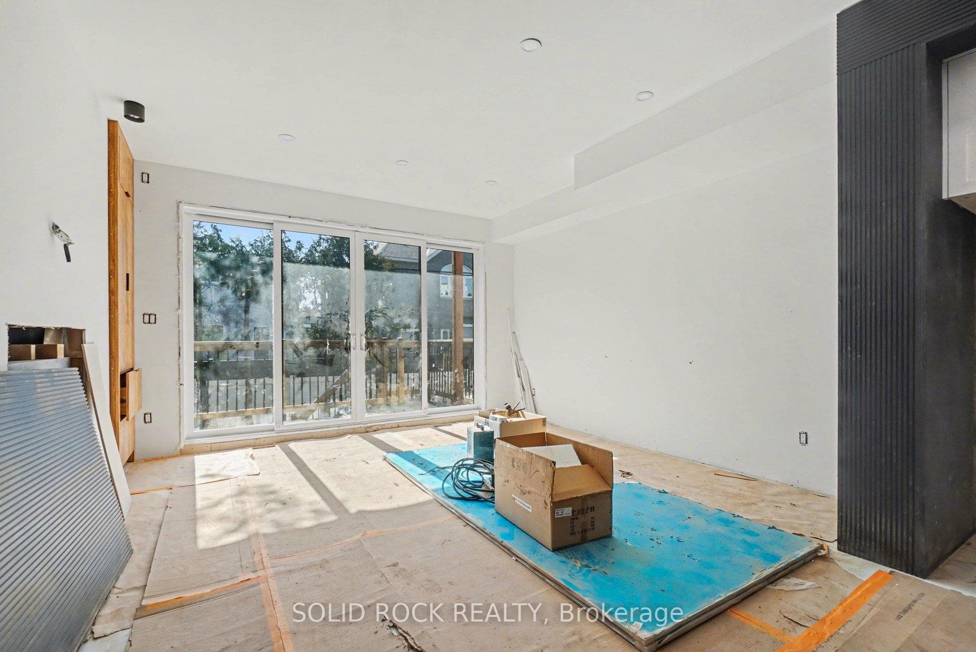 Family Room facing rear yard