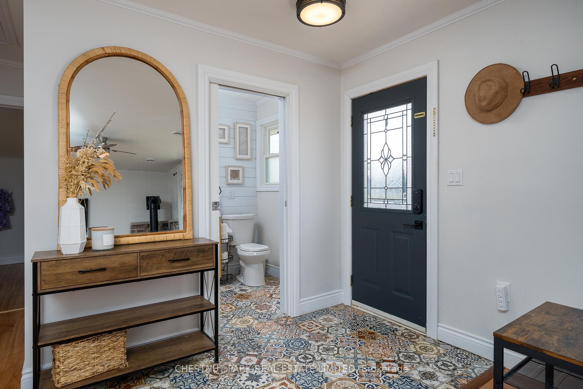 Staged Foyer