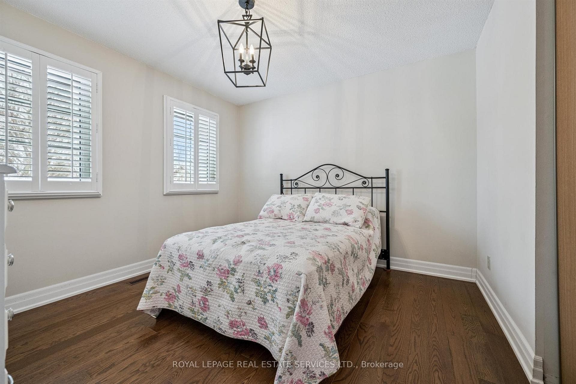 Fourth Bedroom with Hardwood Flooring