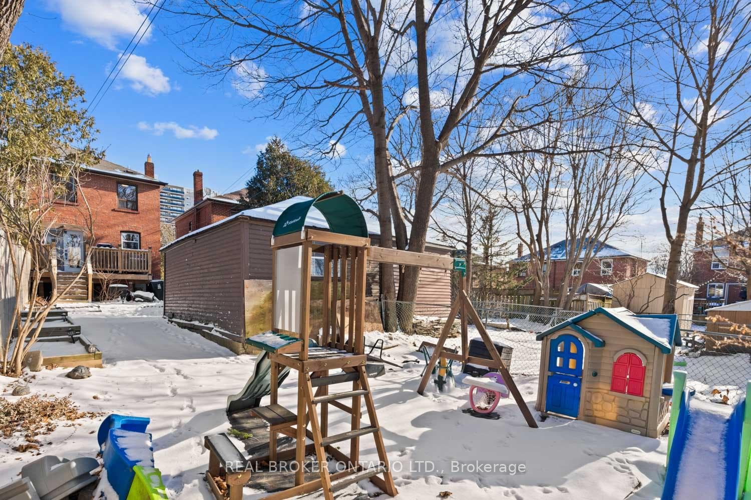 Backyard play space!