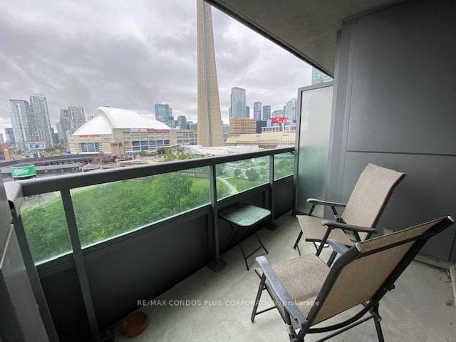 Balcony Over Looking Park