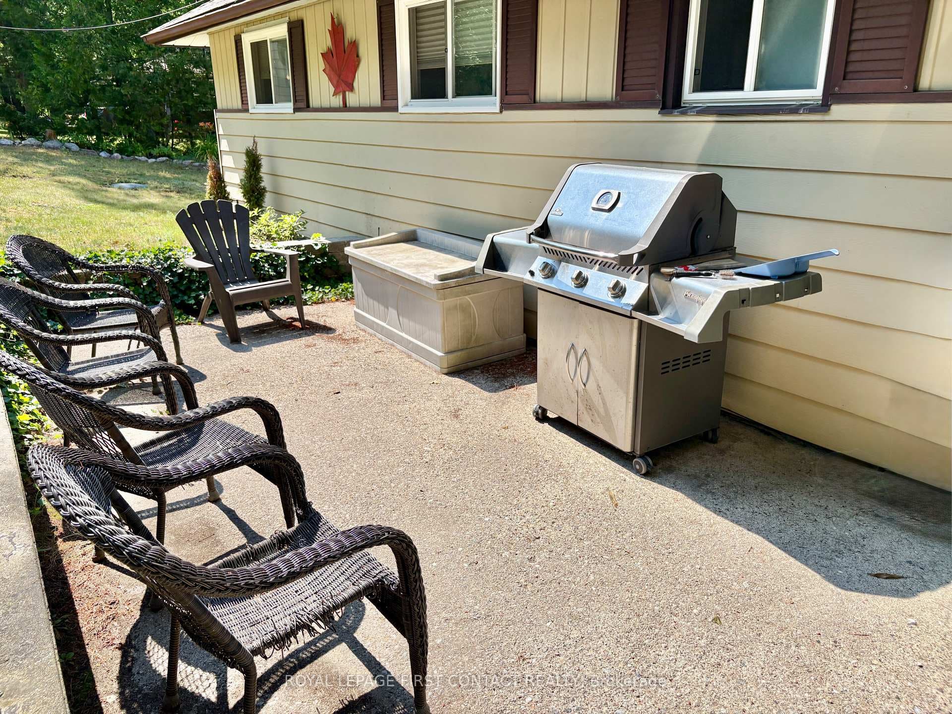 BBQ and Patio Area