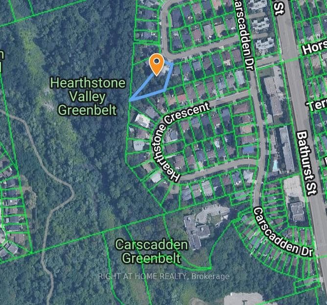 Large Lot just under one acre