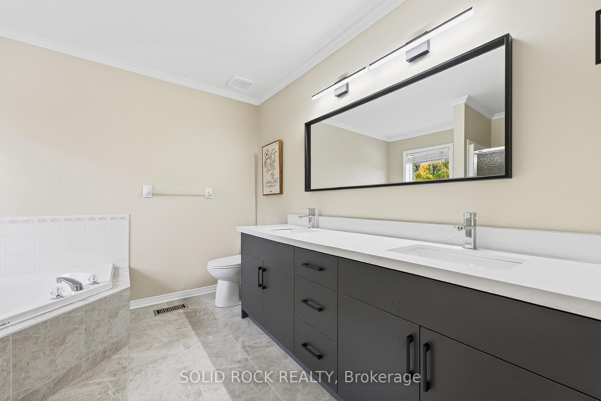 Newly Updated Washroom Prim Bedroom ensuite