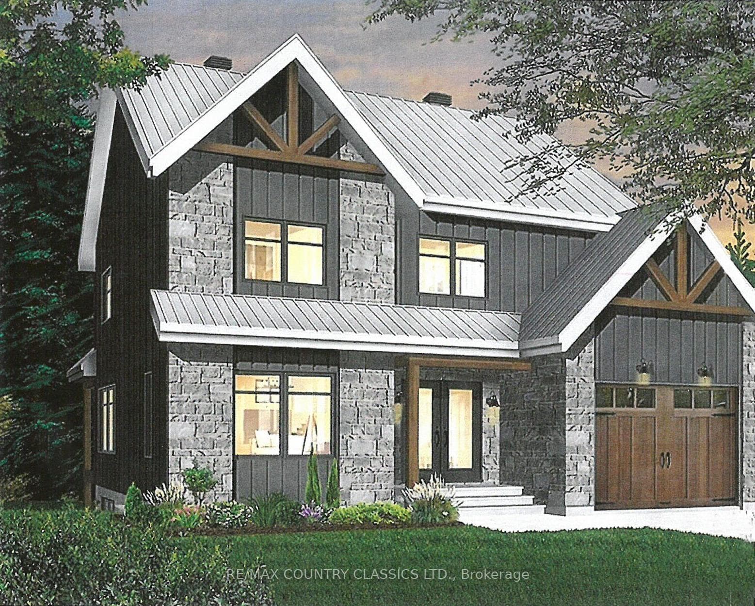 Artist Rendition of Approved Home