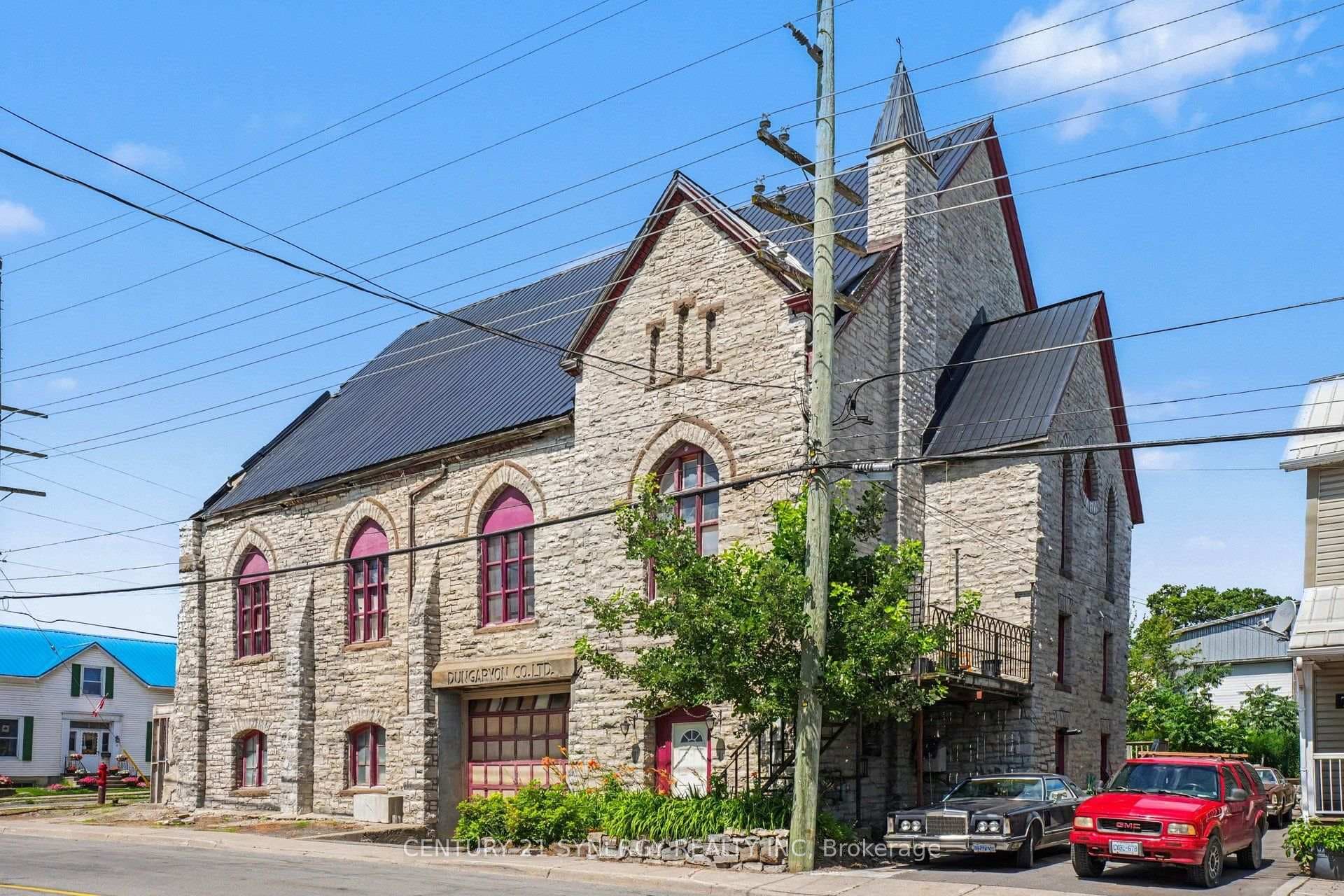 Also, former Dungarvon building