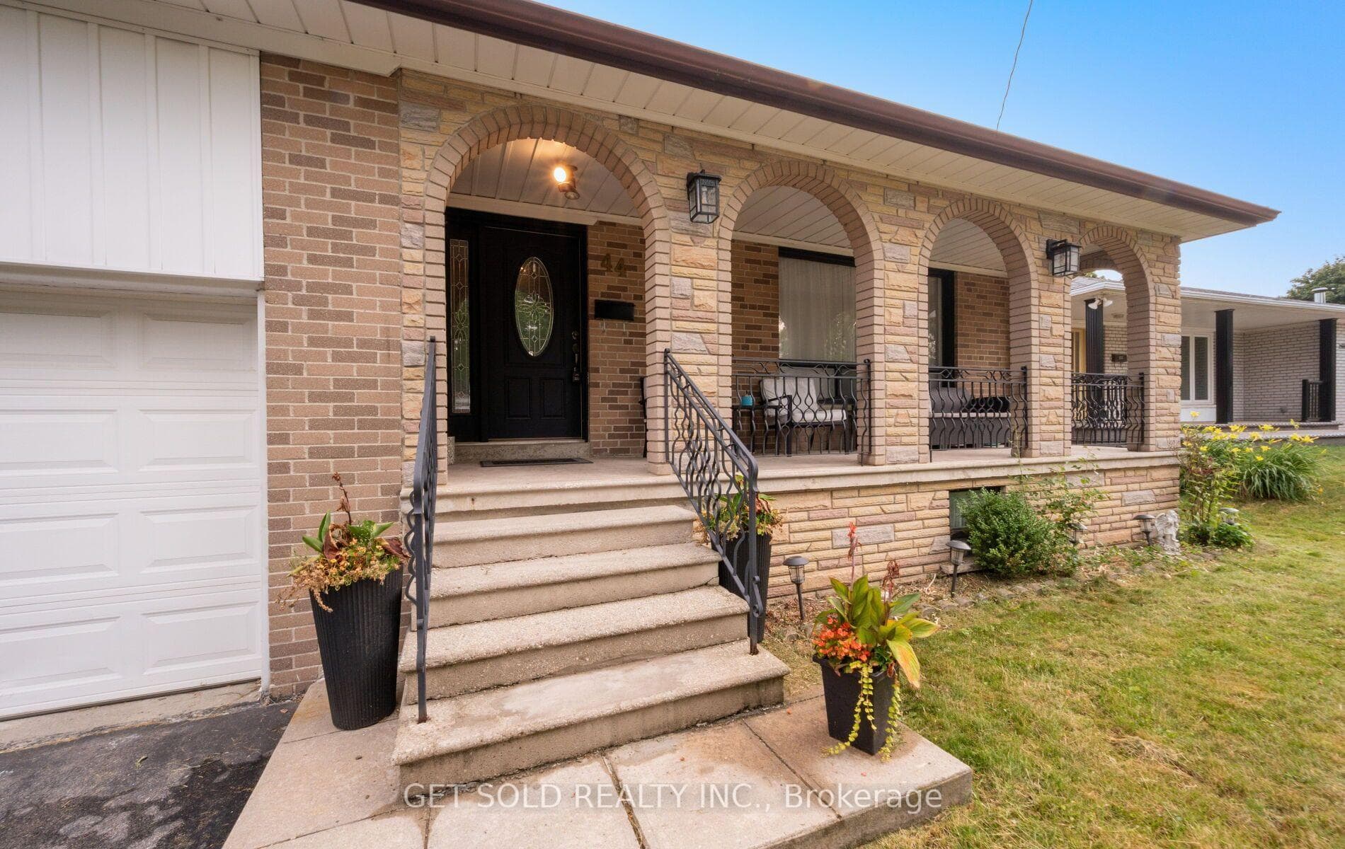 exterior front of house