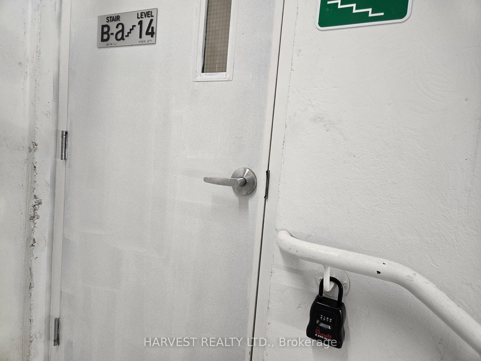 Location of lock box