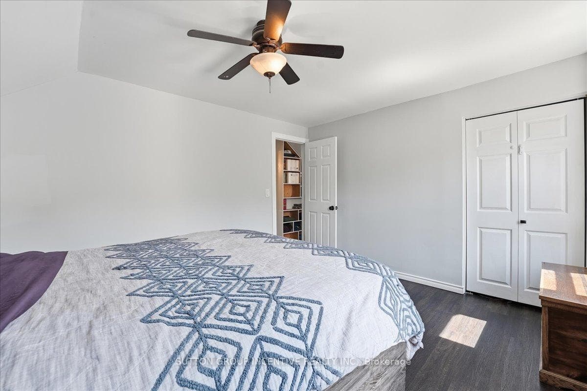 Primary bedroom with closet