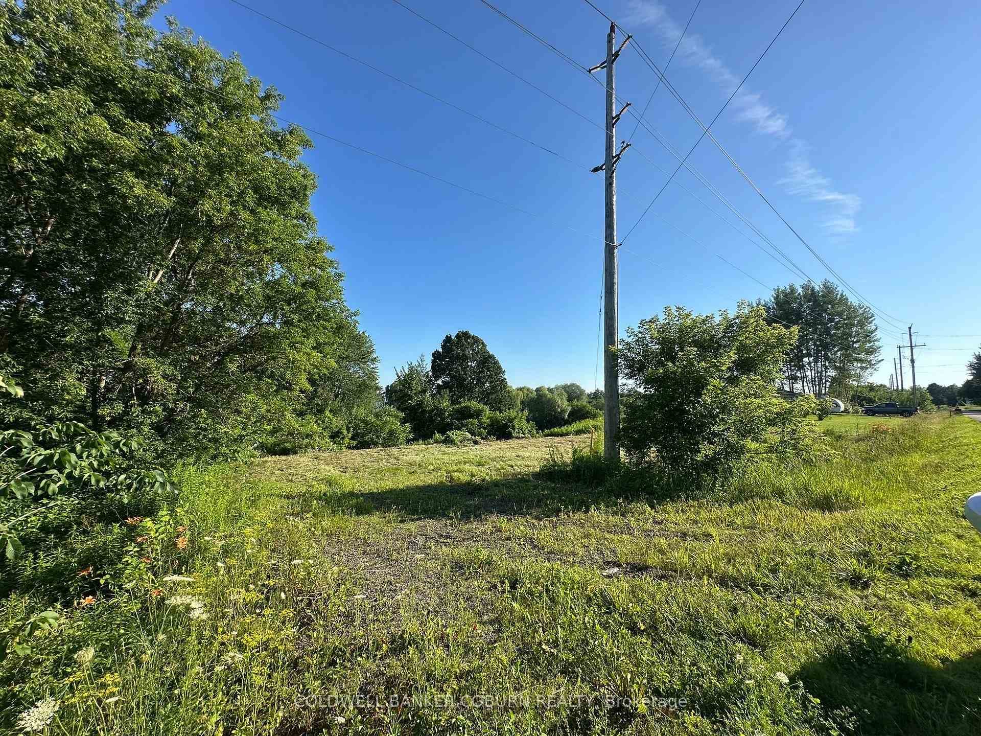 Waterfront Lot - laneway and hydro