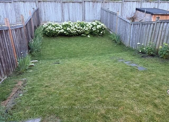Fully Fenced Backyard