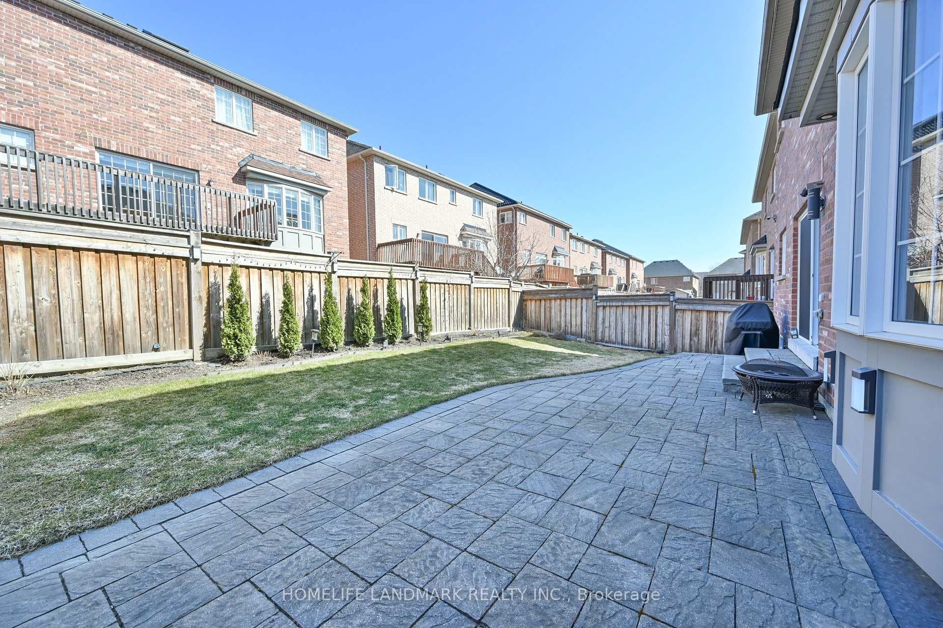Backyard with Landscape and Patio